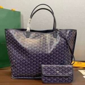 Goyard Navy Blue Anjou GM Tote bag