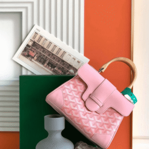 Goyard Saigon Pink Bag  20x15cm