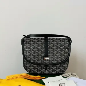 Goyard Black Crossbody Women’s  Bag 22x16x7cm